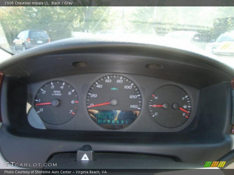 Black / Gray 2006 Chevrolet Impala LS