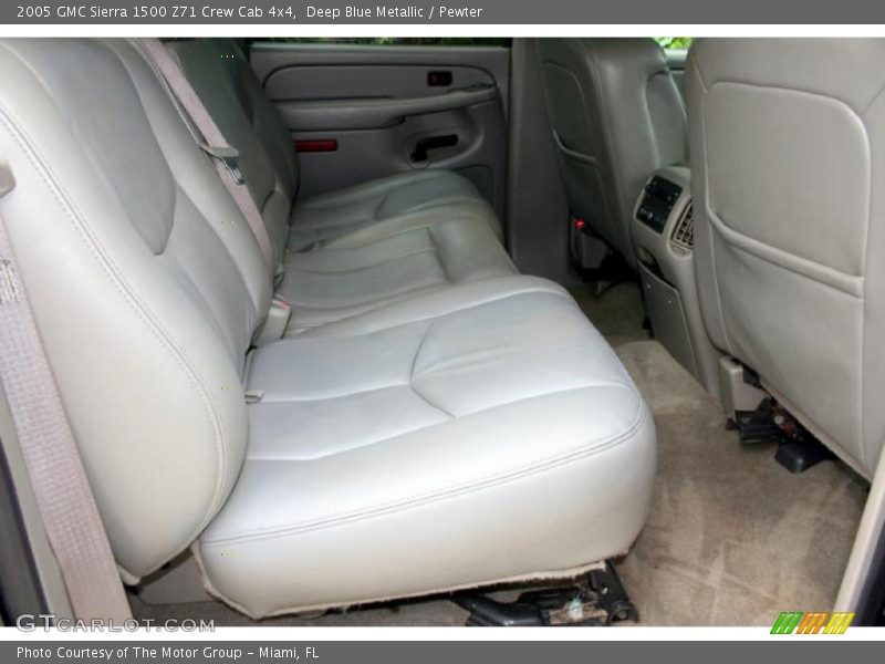 Deep Blue Metallic / Pewter 2005 GMC Sierra 1500 Z71 Crew Cab 4x4