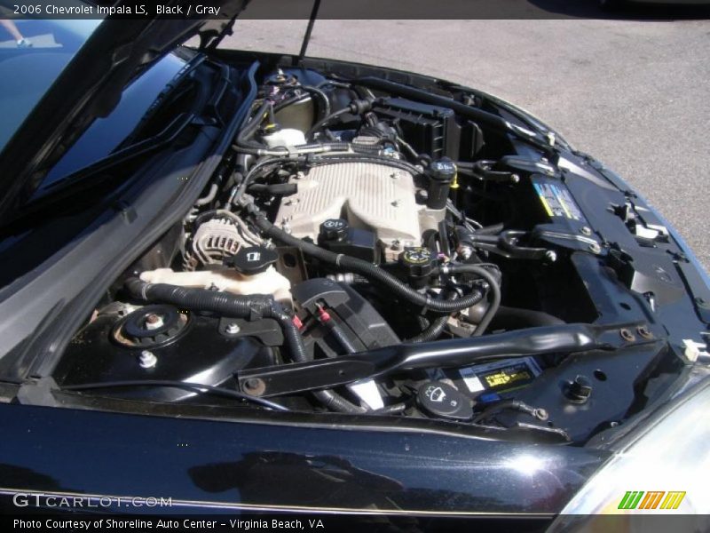 Black / Gray 2006 Chevrolet Impala LS