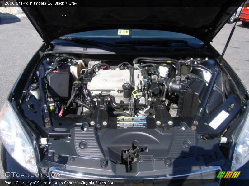 Black / Gray 2006 Chevrolet Impala LS