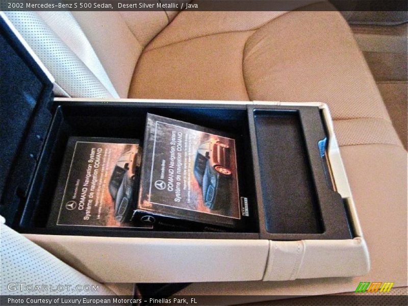 Desert Silver Metallic / Java 2002 Mercedes-Benz S 500 Sedan