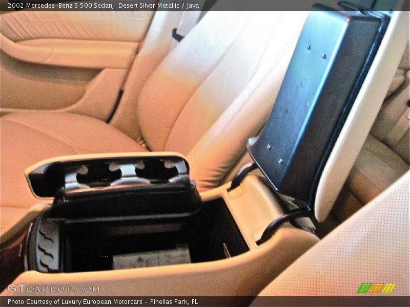 Desert Silver Metallic / Java 2002 Mercedes-Benz S 500 Sedan