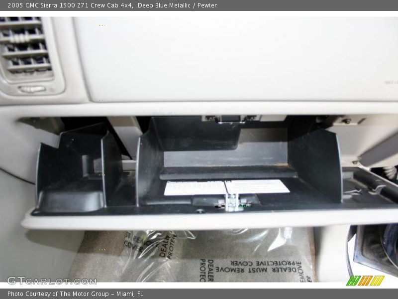 Deep Blue Metallic / Pewter 2005 GMC Sierra 1500 Z71 Crew Cab 4x4