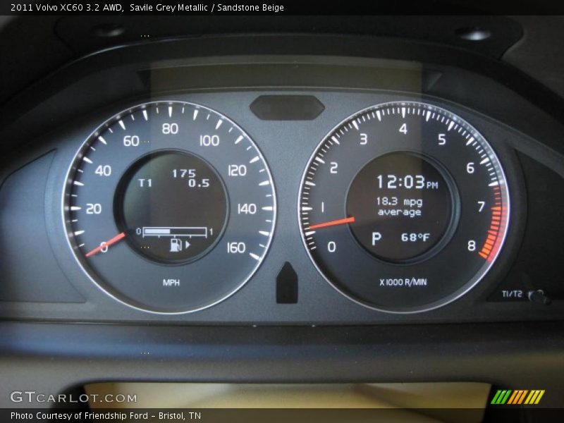  2011 XC60 3.2 AWD 3.2 AWD Gauges