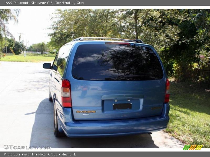 Sky Metallic / Gray 1999 Oldsmobile Silhouette GLS