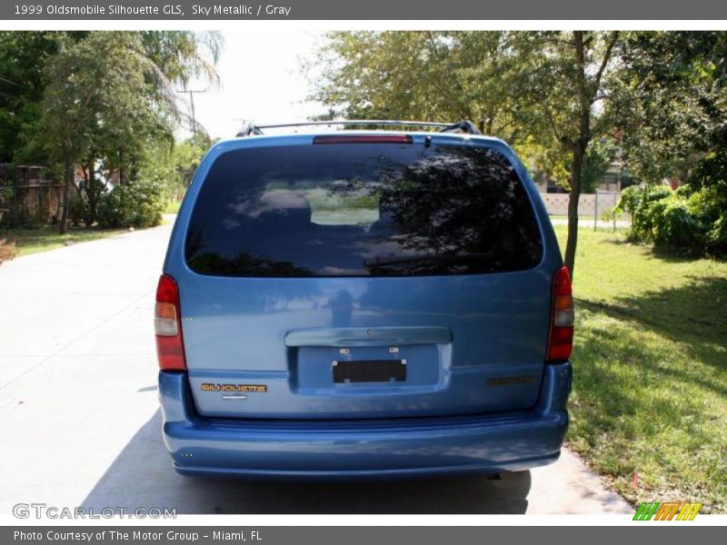 Sky Metallic / Gray 1999 Oldsmobile Silhouette GLS