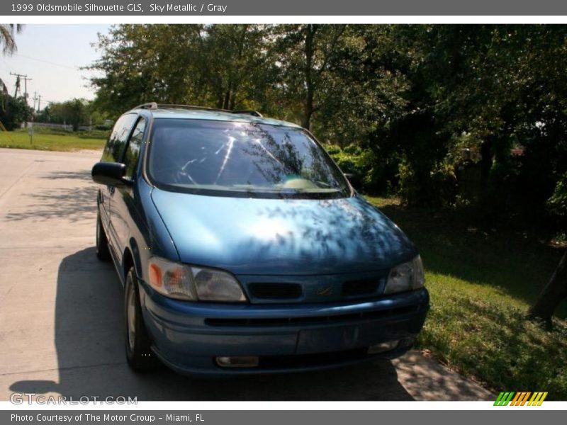 Sky Metallic / Gray 1999 Oldsmobile Silhouette GLS