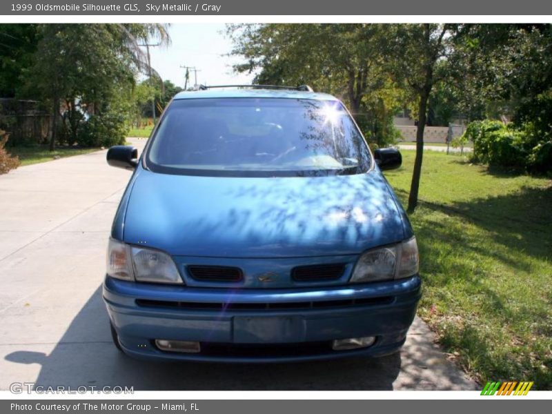 Sky Metallic / Gray 1999 Oldsmobile Silhouette GLS