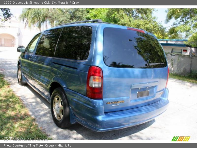 Sky Metallic / Gray 1999 Oldsmobile Silhouette GLS
