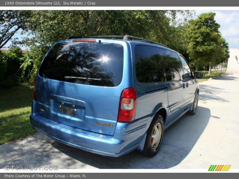 Sky Metallic / Gray 1999 Oldsmobile Silhouette GLS