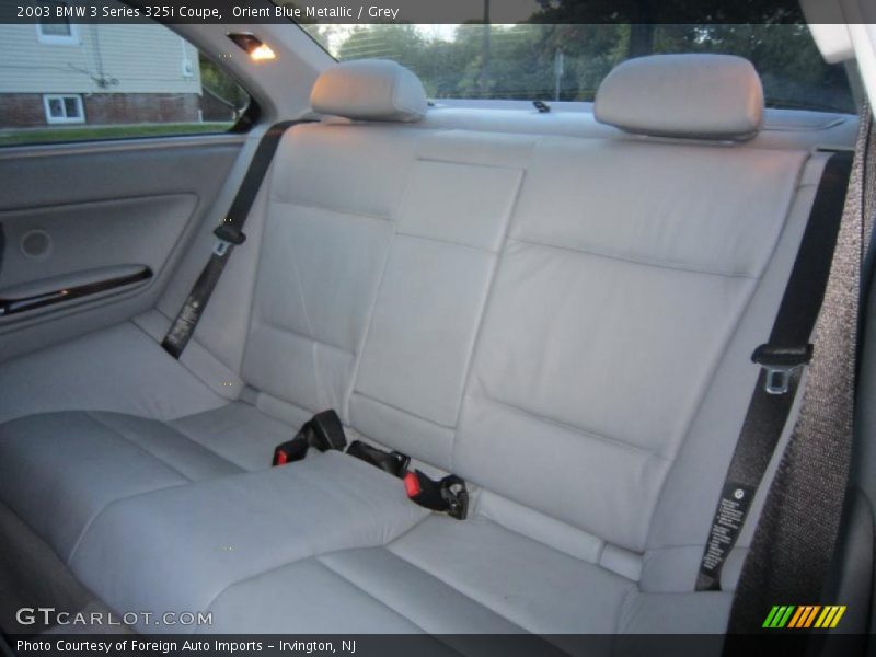  2003 3 Series 325i Coupe Grey Interior
