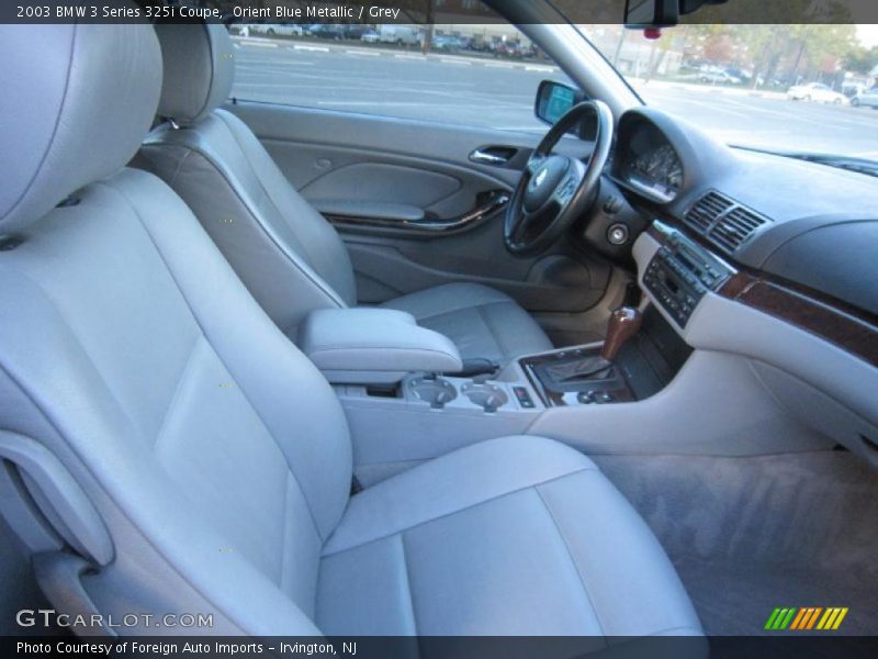 2003 3 Series 325i Coupe Grey Interior
