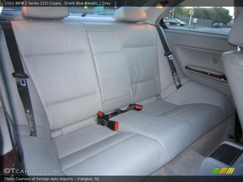  2003 3 Series 325i Coupe Grey Interior