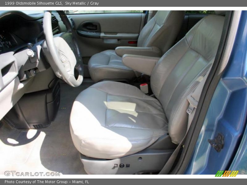 Sky Metallic / Gray 1999 Oldsmobile Silhouette GLS