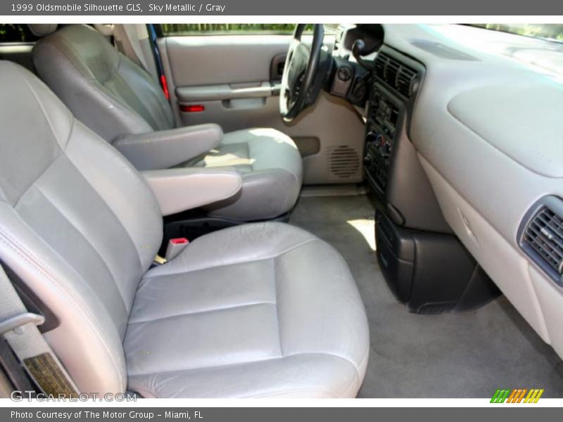 Sky Metallic / Gray 1999 Oldsmobile Silhouette GLS