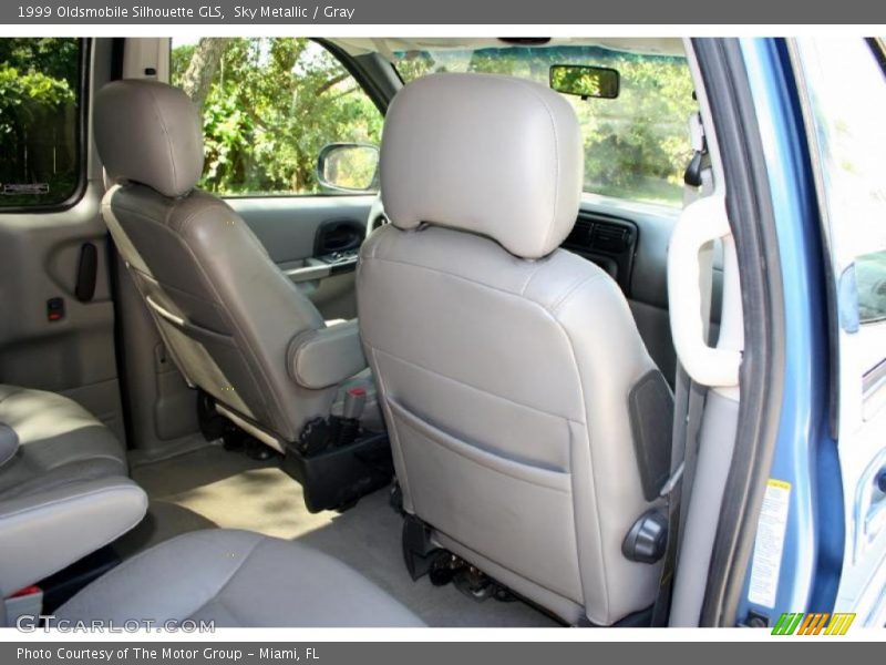 Sky Metallic / Gray 1999 Oldsmobile Silhouette GLS