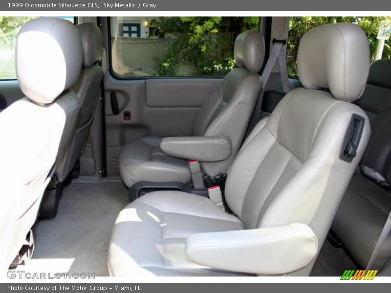Sky Metallic / Gray 1999 Oldsmobile Silhouette GLS