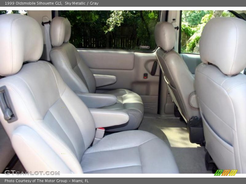 Sky Metallic / Gray 1999 Oldsmobile Silhouette GLS