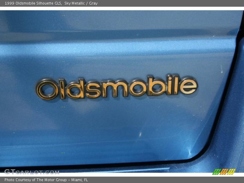Sky Metallic / Gray 1999 Oldsmobile Silhouette GLS