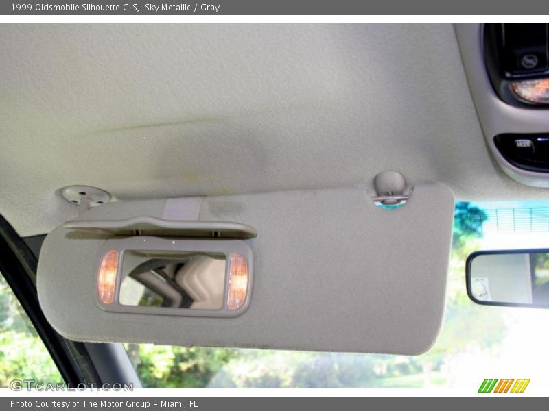 Sky Metallic / Gray 1999 Oldsmobile Silhouette GLS