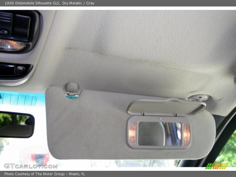 Sky Metallic / Gray 1999 Oldsmobile Silhouette GLS