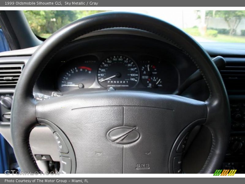Sky Metallic / Gray 1999 Oldsmobile Silhouette GLS