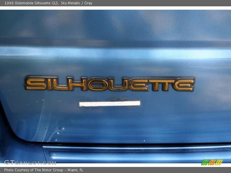 Sky Metallic / Gray 1999 Oldsmobile Silhouette GLS