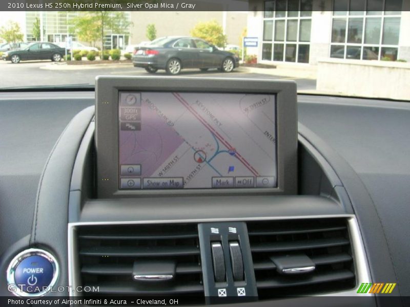 Navigation of 2010 HS 250h Hybrid Premium