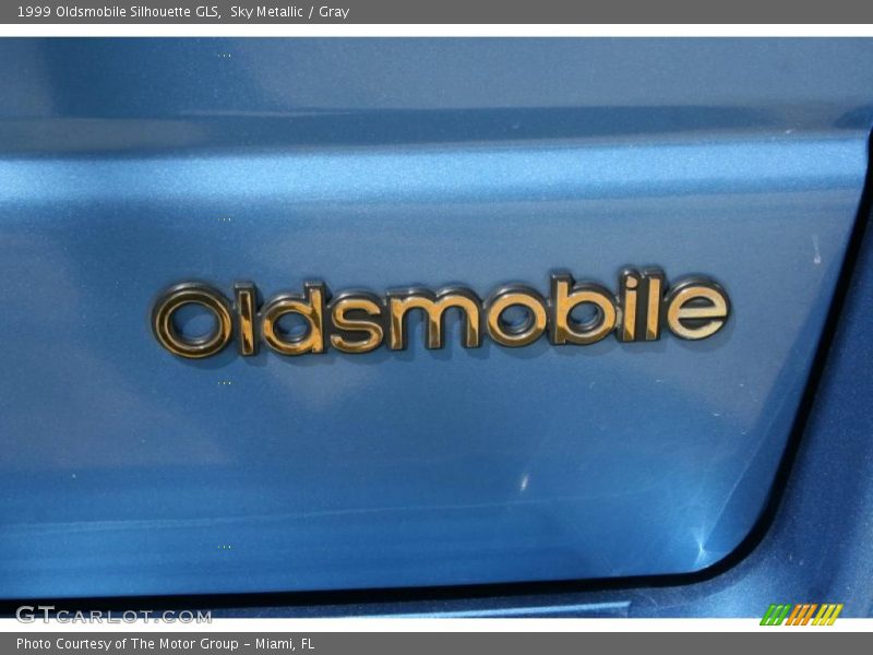 Sky Metallic / Gray 1999 Oldsmobile Silhouette GLS