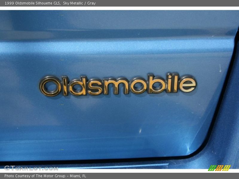 Sky Metallic / Gray 1999 Oldsmobile Silhouette GLS