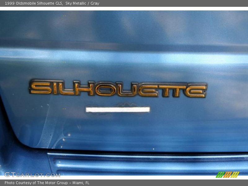 Sky Metallic / Gray 1999 Oldsmobile Silhouette GLS