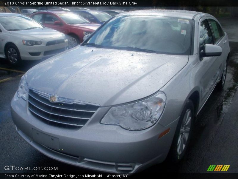 Bright Silver Metallic / Dark Slate Gray 2010 Chrysler Sebring Limited Sedan