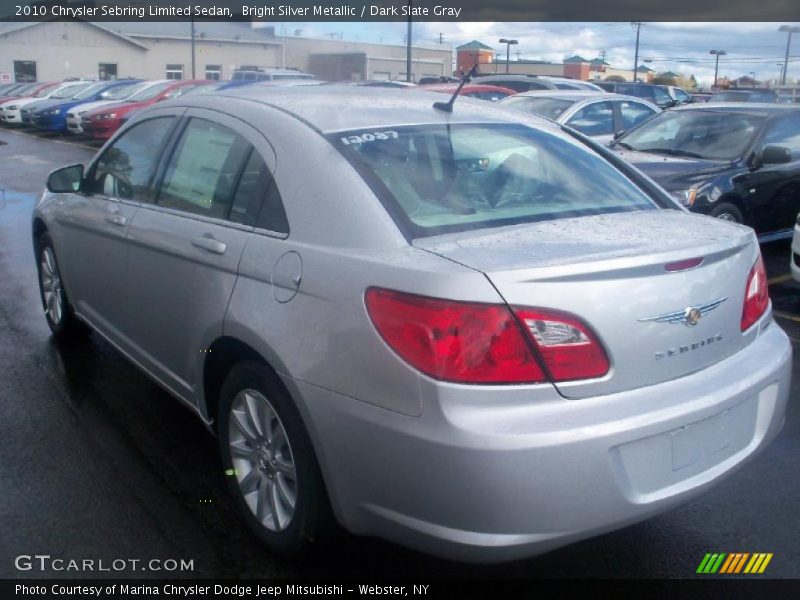 Bright Silver Metallic / Dark Slate Gray 2010 Chrysler Sebring Limited Sedan