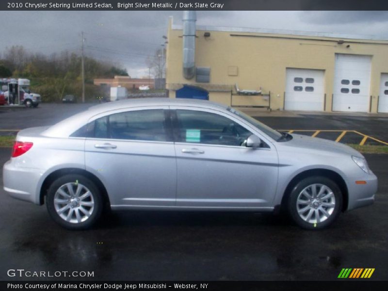 Bright Silver Metallic / Dark Slate Gray 2010 Chrysler Sebring Limited Sedan