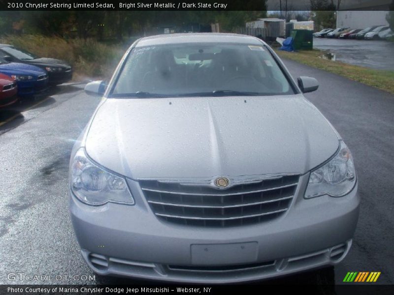 Bright Silver Metallic / Dark Slate Gray 2010 Chrysler Sebring Limited Sedan