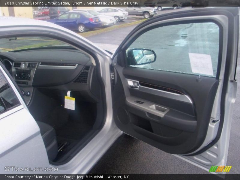 Bright Silver Metallic / Dark Slate Gray 2010 Chrysler Sebring Limited Sedan