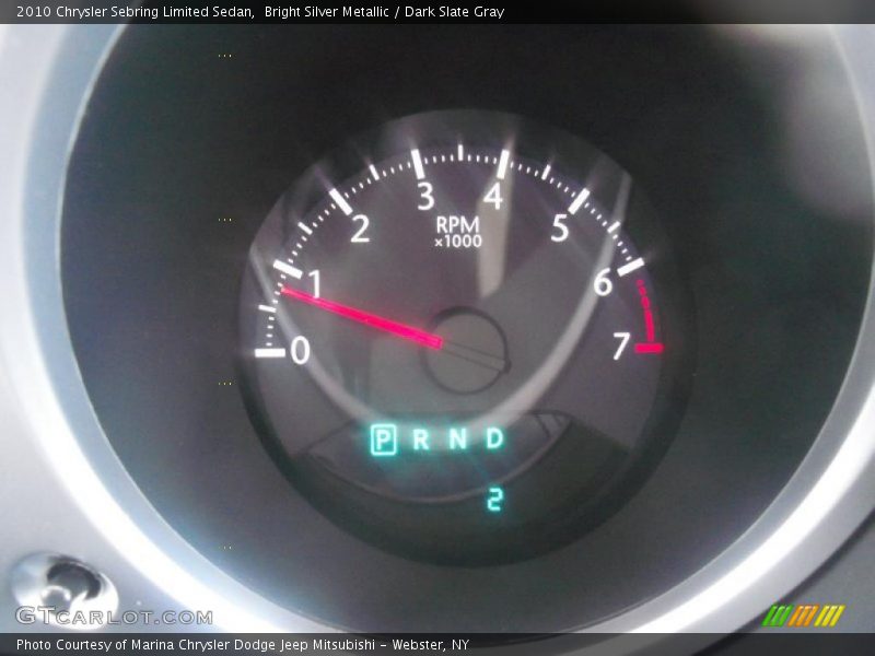Bright Silver Metallic / Dark Slate Gray 2010 Chrysler Sebring Limited Sedan
