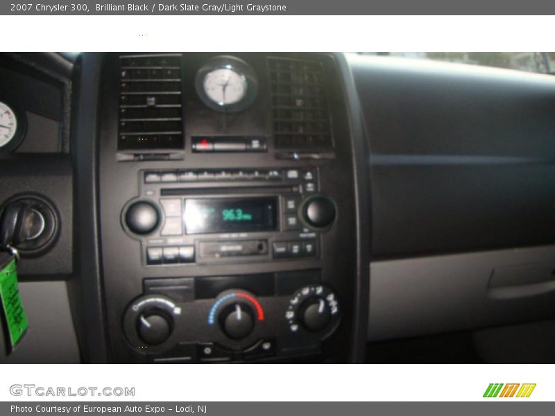 Brilliant Black / Dark Slate Gray/Light Graystone 2007 Chrysler 300