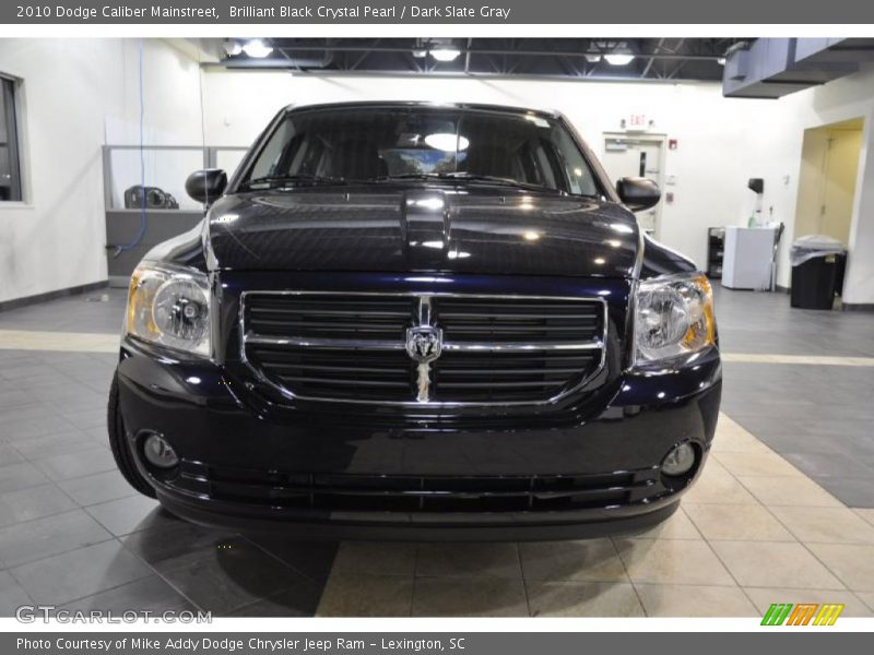 Brilliant Black Crystal Pearl / Dark Slate Gray 2010 Dodge Caliber Mainstreet