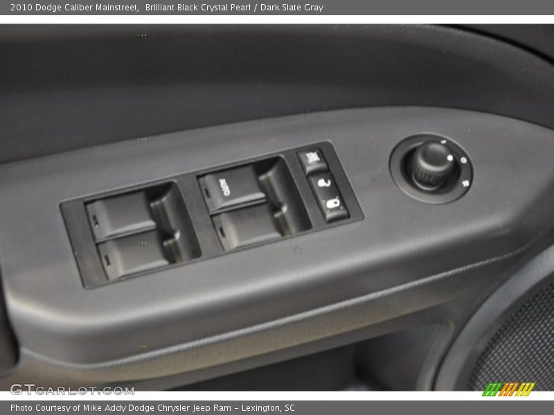 Brilliant Black Crystal Pearl / Dark Slate Gray 2010 Dodge Caliber Mainstreet