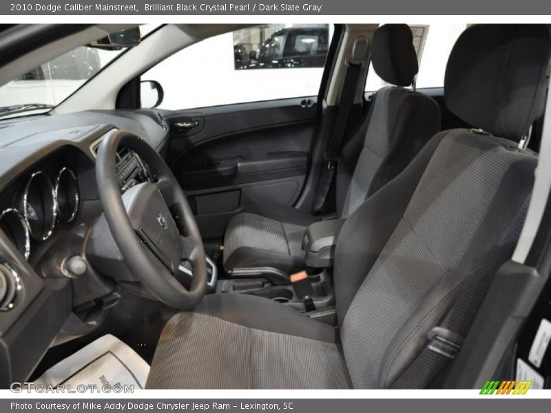 Brilliant Black Crystal Pearl / Dark Slate Gray 2010 Dodge Caliber Mainstreet