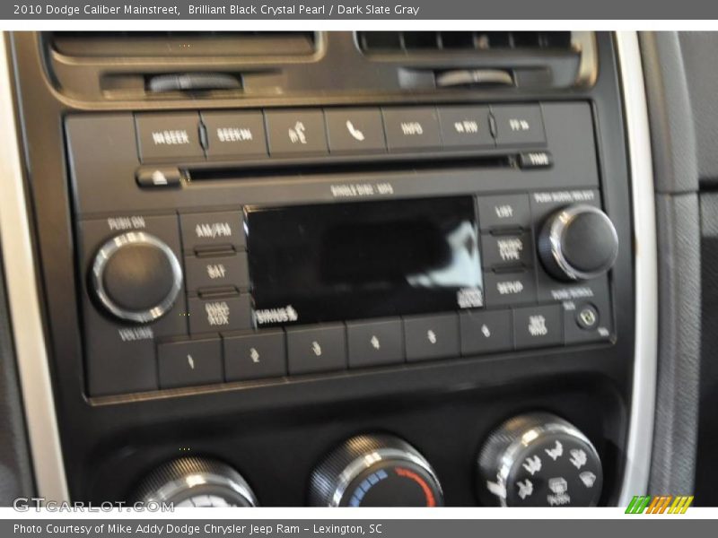 Brilliant Black Crystal Pearl / Dark Slate Gray 2010 Dodge Caliber Mainstreet