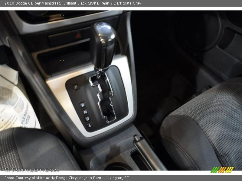 Brilliant Black Crystal Pearl / Dark Slate Gray 2010 Dodge Caliber Mainstreet