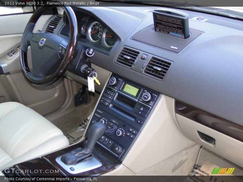 Dashboard of 2011 XC90 3.2