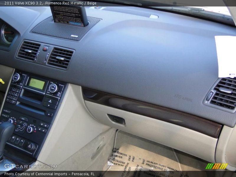 Flamenco Red Metallic / Beige 2011 Volvo XC90 3.2