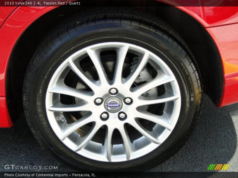 Passion Red / Quartz 2010 Volvo S40 2.4i