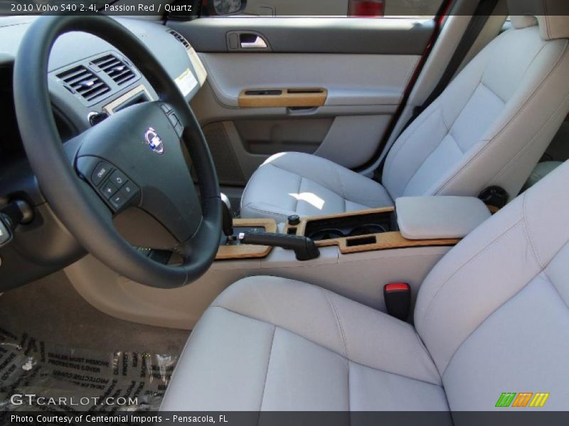 Passion Red / Quartz 2010 Volvo S40 2.4i