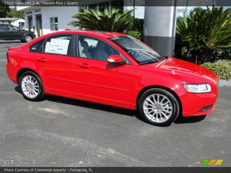 Passion Red / Quartz 2010 Volvo S40 2.4i