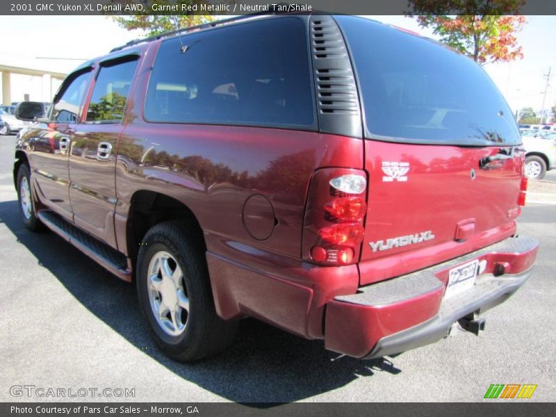 Garnet Red Metallic / Neutral Tan/Shale 2001 GMC Yukon XL Denali AWD
