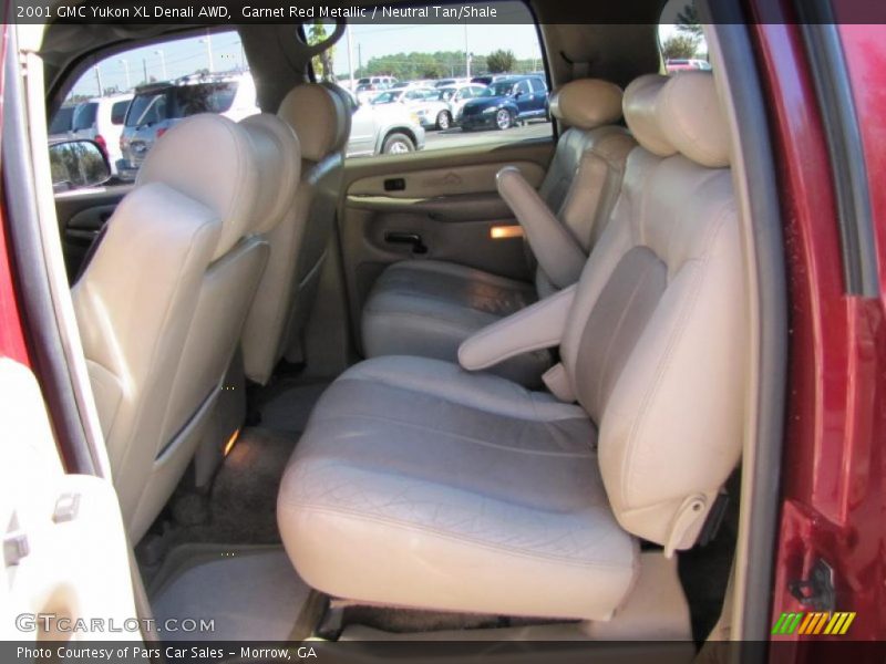 Garnet Red Metallic / Neutral Tan/Shale 2001 GMC Yukon XL Denali AWD